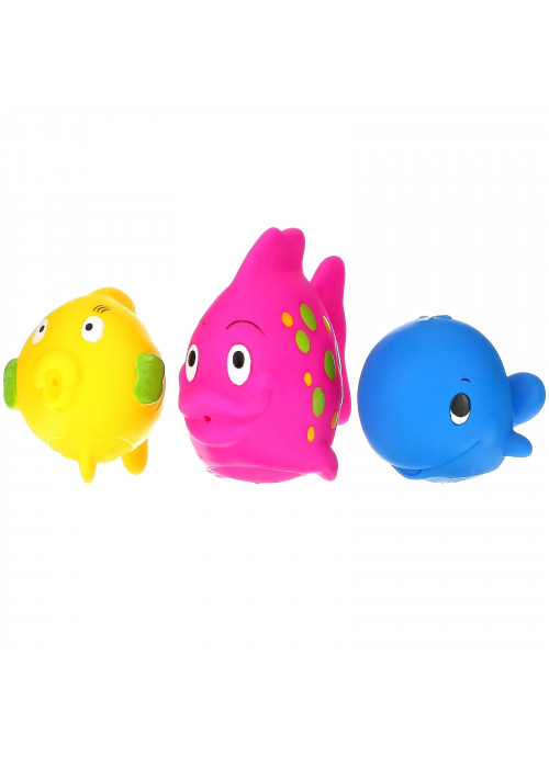 Nuby, Fun Fish Squirters, 6+ Months, 3 Pack