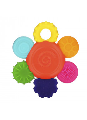 Sassy, Inspire The Senses, Flower Teether Rattle, 3+ Months, 1 Count