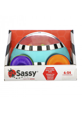 Sassy, Inspire the Senses, Pop n' Push Car, 6 - 24 Months, 1 Car