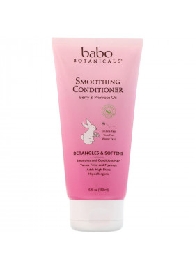 Babo Botanicals, Smoothing Conditioner, Berry & Evening Primerose, 6 fl oz (180 ml)