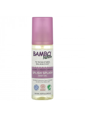 Bambo Nature, Splish Splash Baby Oil, 4.9 fl oz (145 ml)