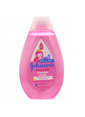 Johnson & Johnson, Kids, Shiny & Soft, Shampoo, 13.6 fl oz (400 ml)