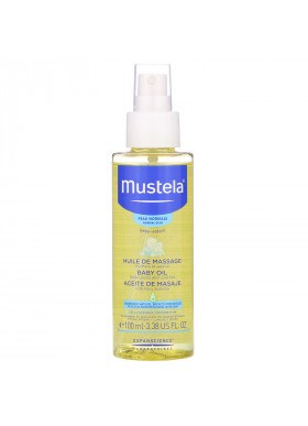 Mustela, Baby Oil, 3.38 fl oz (100 ml)