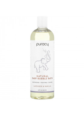 Puracy, Natural Baby Bubble Bath, Lavender & Vanilla, 16 fl oz (473 ml)