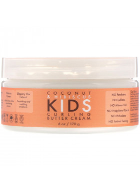 SheaMoisture, Kids Curling Butter Cream, Coconut & Hibiscus, 6 oz (170 g)