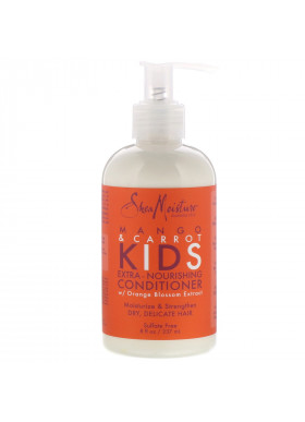 SheaMoisture, Kids Extra-Nourishing Conditioner, Mango & Carrot, 8 fl oz (237 ml)