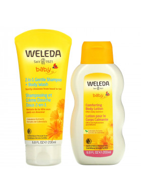 Weleda, Baby Bundle Set, Calendula, 2 Piece Set