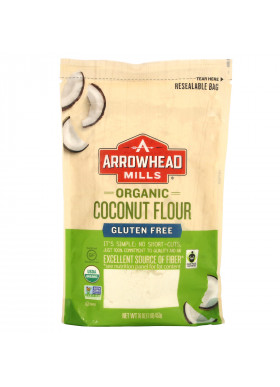 Arrowhead Mills, Organic Coconut Flour, Gluten Free, 16 oz (453 g)