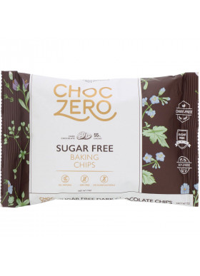 ChocZero, Dark Chocolate Chips, Sugar Free, 7 oz