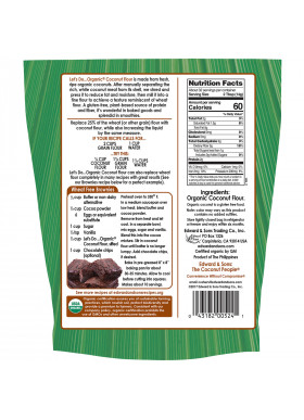 Edward & Sons, Let's Do Organic, 100% Organic Coconut Flour, 1 lb (454 g)