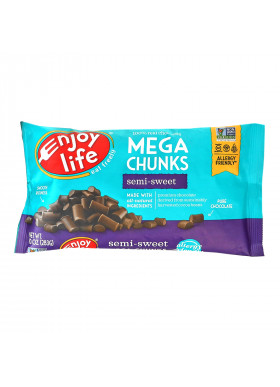 Enjoy Life Foods, Mega Chunks Chocolate, Semi-Sweet, 10 oz (283 g)