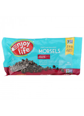 Enjoy Life Foods, Regular Size Morsels, Dark Chocolate, 9 oz (255 g)