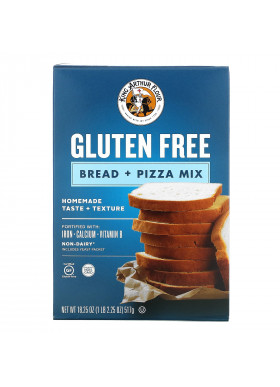 King Arthur Flour, Bread + Pizza Mix, Gluten Free, 18.25 oz (517 g)