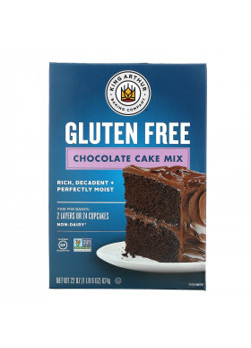 King Arthur Flour, Chocolate Cake Mix, Gluten Free, 22 oz (624 g)