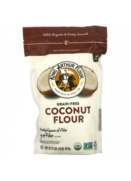 King Arthur Flour, Coconut Flour, Grain-Free, 16 oz (454 g)