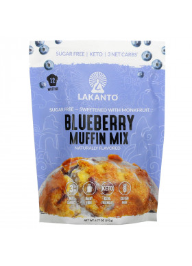 Lakanto, Blueberry Muffin Mix, 6.77 oz (192 g)