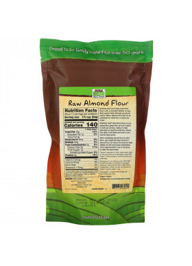 Now Foods, Real Food, Raw Almond Flour, 10 oz (284 g)