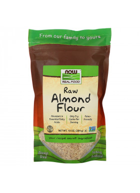 Now Foods, Real Food, Raw Almond Flour, 10 oz (284 g)