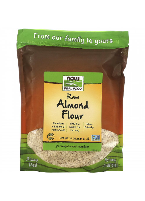 Now Foods, Real Food, Raw Almond Flour, 22 oz (624 g)