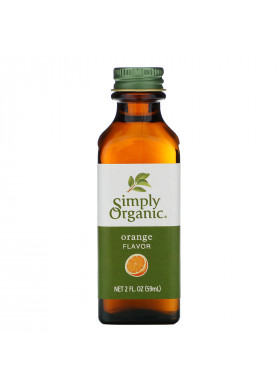 Simply Organic, Orange Flavor, 2 fl oz (59 ml)