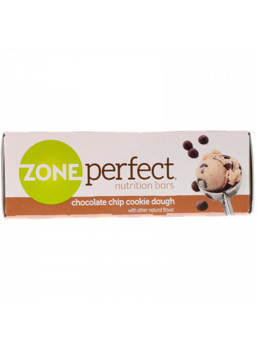 ZonePerfect, Nutrition Bars, Chocolate Chip Cookie Dough, 12 Bars, 1.58 oz (45 g) Each