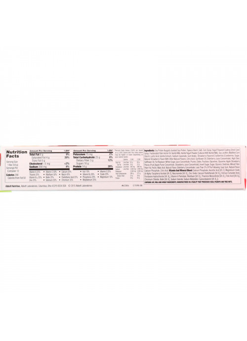 ZonePerfect, Nutrition Bars, Strawberry Yogurt, 12 Bars, 1.76 oz (50 g) Each