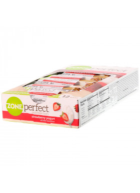 ZonePerfect, Nutrition Bars, Strawberry Yogurt, 12 Bars, 1.76 oz (50 g) Each