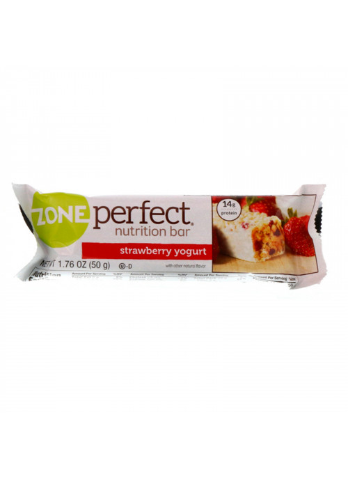 ZonePerfect, Nutrition Bars, Strawberry Yogurt, 12 Bars, 1.76 oz (50 g) Each