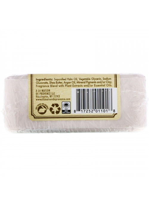 A La Maison de Provence, Hand & Body Bar Soap, Coconut Cream, 8.8 oz (250 g)