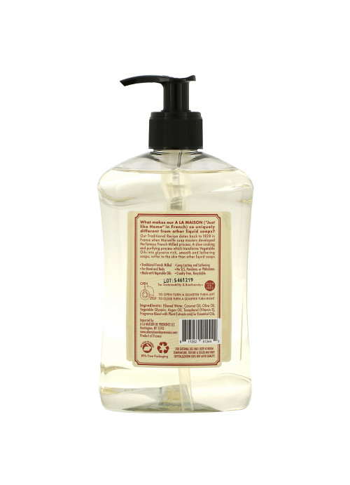 A La Maison de Provence, Hand & Body Liquid Soap, Citrus Blossom, 16.9 fl oz (500 ml)