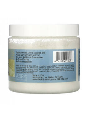 Abra Therapeutics, Natural Body Scrub, Divine Inspiration, Neroli & Sandalwood, 10 oz (283 g)