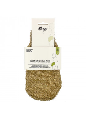 AfterSpa, Cleansing Sisal Mitt, 1 Mitt