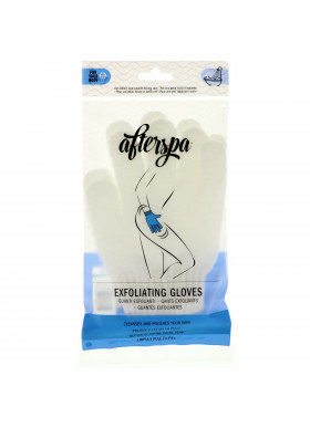 AfterSpa, Exfoliating Gloves , 1 Pair