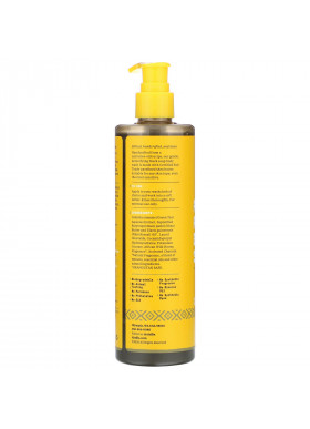 Alaffia, Authentic African Black Soap Body Wash, Charcoal Honey, 12 fl oz (354 ml)