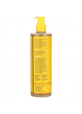 Alaffia, Authentic African Black Soap Body Wash, Turmeric Ginger, 12 fl oz (354 ml)