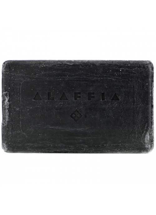 Alaffia, Authentic African Black Soap, Triple Milled Soap, Charcoal Reishi, 5 oz ( 140 g )