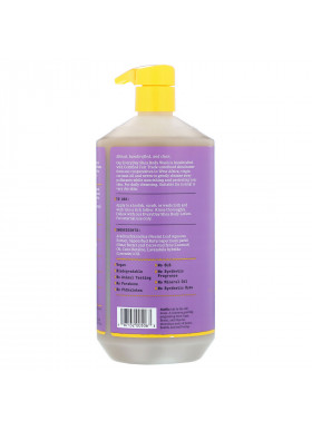 Alaffia, Everyday Shea, Body Wash, Normal to Very Dry Skin, Lavender, 32 fl oz (950 ml)