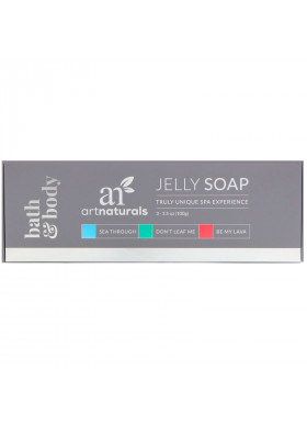 Artnaturals, Jelly Soap Set, 3 Soaps, 3.5 oz (100 g) Each