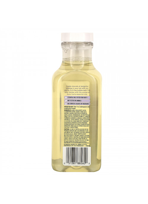 Aura Cacia, Aromatherapy Bubble Bath, Relaxing Lavender, 13 fl oz (384 ml)