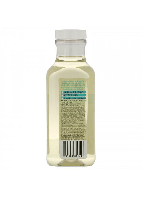 Aura Cacia, Aromatherapy Bubble Bath, Tranquil Chamomile, 13 fl oz (384 ml)