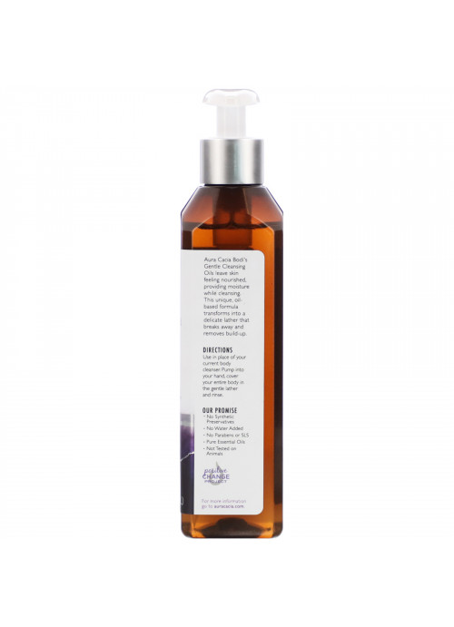 Aura Cacia, Gentle Cleansing Oil, Lavender, 8 fl oz (237 ml)