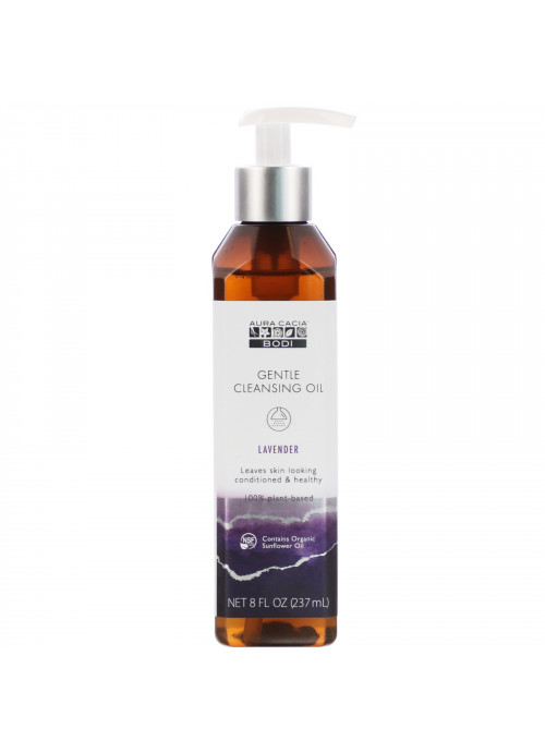 Aura Cacia, Gentle Cleansing Oil, Lavender, 8 fl oz (237 ml)