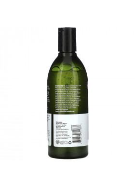 Avalon Organics, Bath & Shower Gel, Revitalizing Peppermint, 12 fl oz (355 ml)
