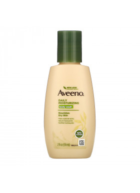 Aveeno, Daily Moisturizing Body Wash, 2 fl oz (59 ml)