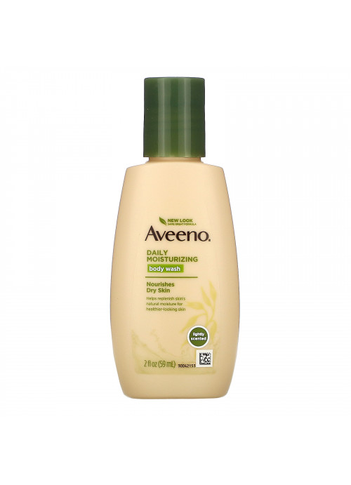 Aveeno, Daily Moisturizing Body Wash, 2 fl oz (59 ml)