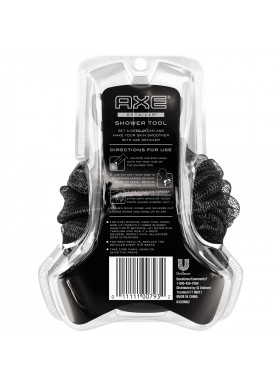 Axe, Detailer 2-Sided Shower Tool, 1 Count