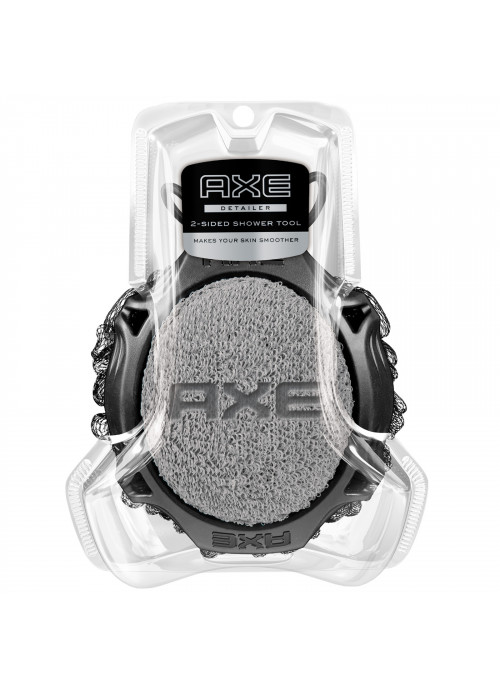 Axe, Detailer 2-Sided Shower Tool, 1 Count