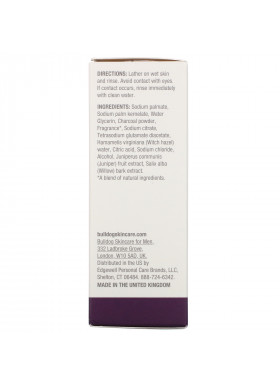 Bulldog Skincare For Men, Bar Soap, Oil Control, 7.0 oz (200 g)
