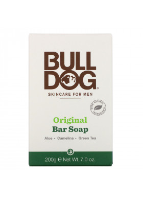Bulldog Skincare For Men, Bar Soap, Original, 7.0 oz (200 g)