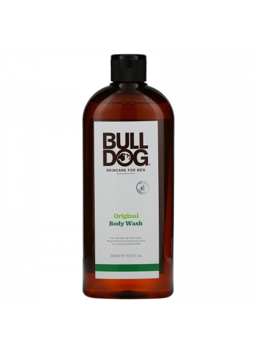 Bulldog Skincare For Men, Body Wash, Original, 16.9 fl oz (500 ml)